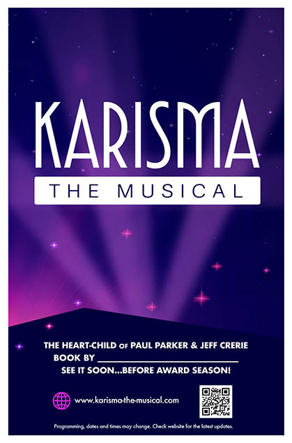 KARISMA the Musical (poster mockup)